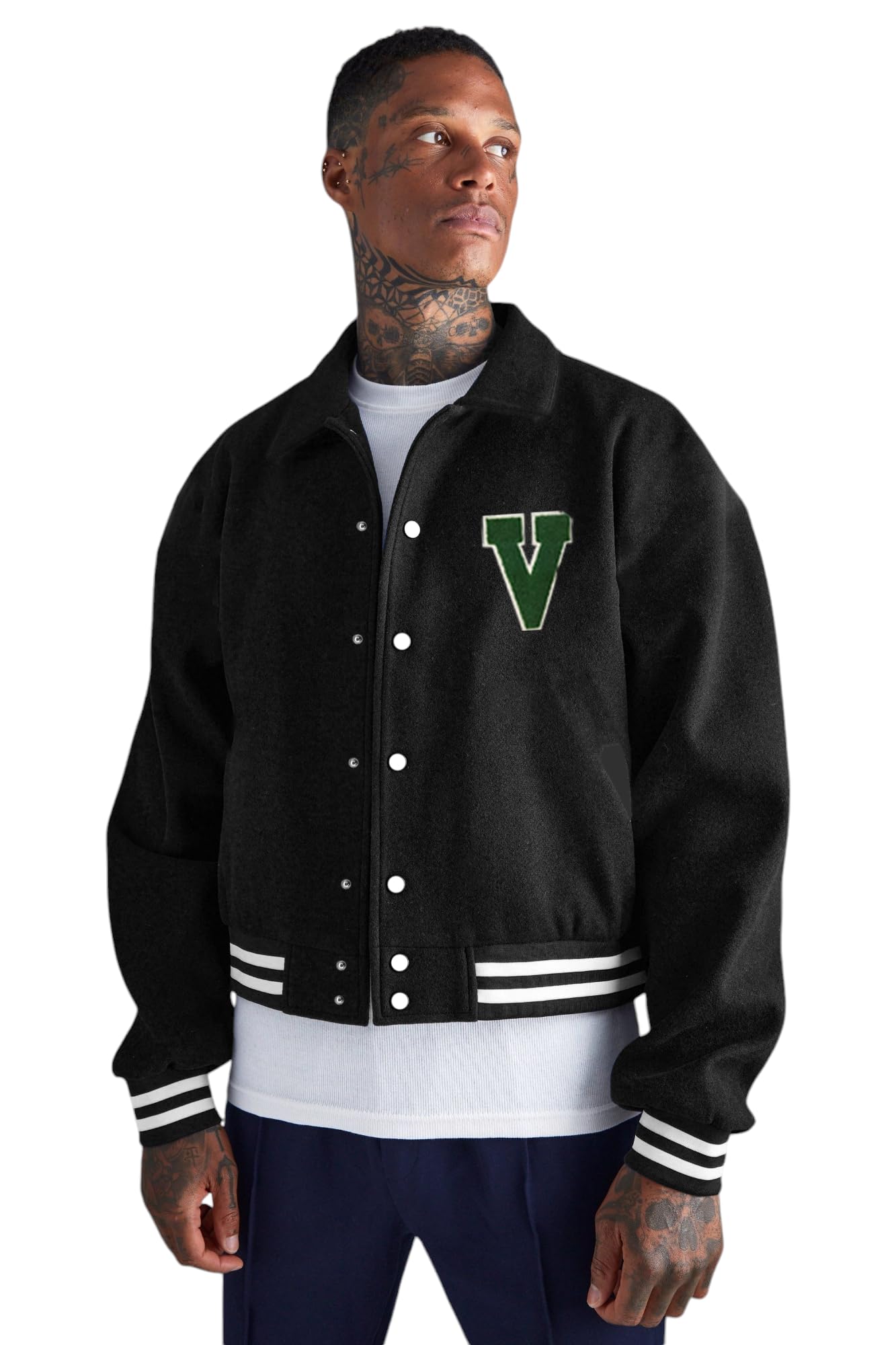 Buy oiin Stylish Designer Collar Fashion Black Jacket For Men